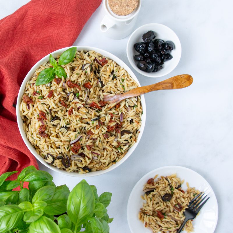 Salade de risetti à l'italienne